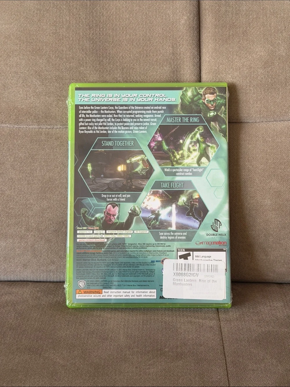 XBOX 360 Green Lantern: Rise of the Manhunters